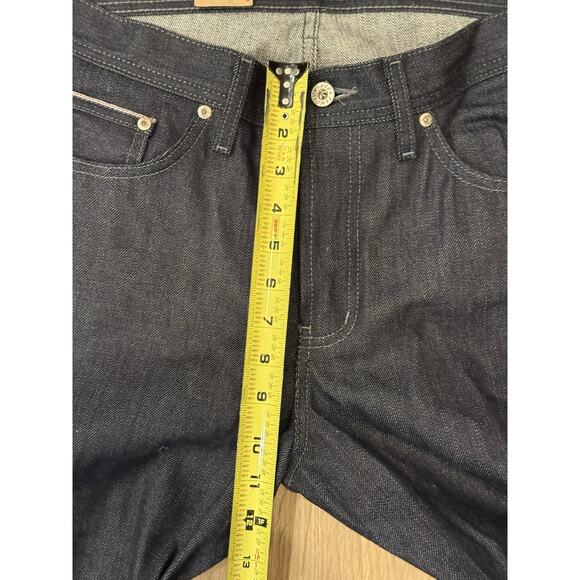 Naked & Famous Men’s Weird Guy Japanese Indigo Selvedge Jeans 34 New With Tags - Picture 7 of 11